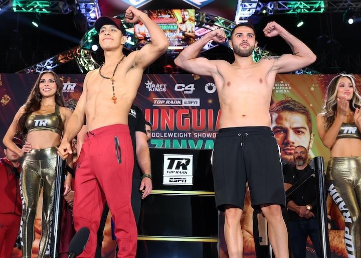 Jaime Munguia Vs Erik Bazinyan