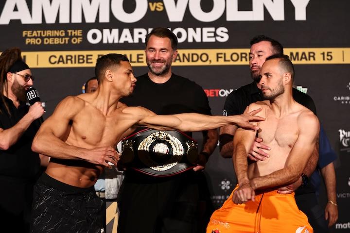 Jamaine Ortiz Yomar Alamo  Photo by Melina Pizano/Matchroom