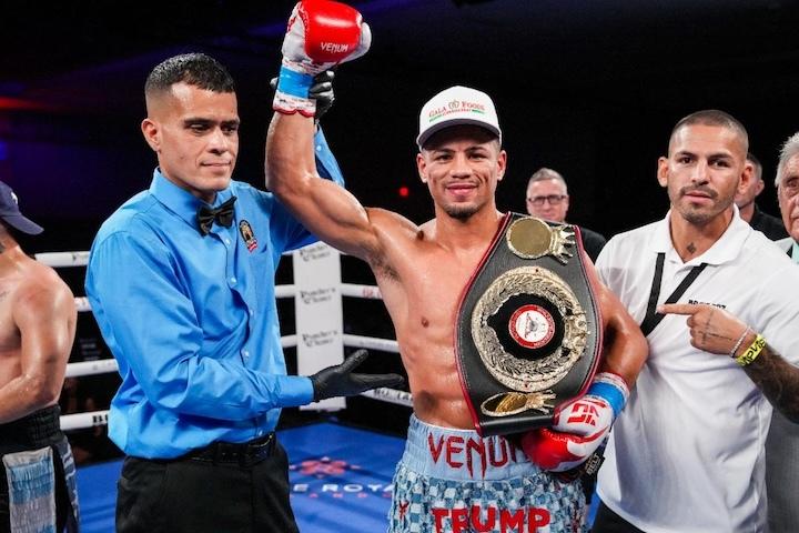 Jamaine Ortiz wipes out made-to-order Cristian Ruben Mino in mismatch