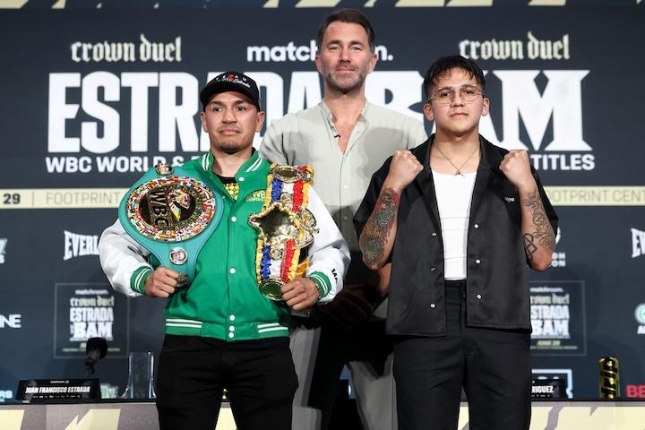 Juan Francisco Estrada Jesse Bam Rodriguez
