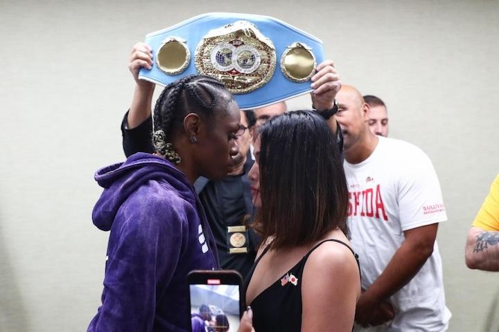 Weigh-in: Miyo Yoshida and Shurretta Metcalf make weight