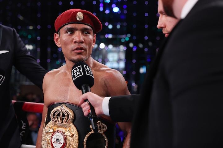 Murodjon Akhmadaliev Mark Robinson Matchroom Boxing