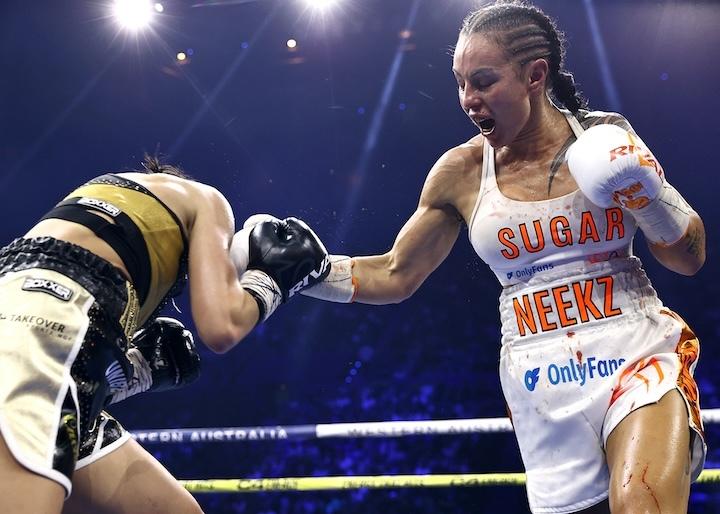 Nina Hughes Vs Cherneka Johnson