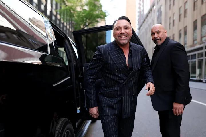Oscar De La Hoya Photo: Cris Esqueda / Golden Boy Promotions 