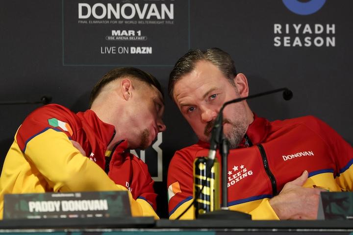 Paddy Donovan Andy Lee Photo Mark Robinson Matchroom Boxing