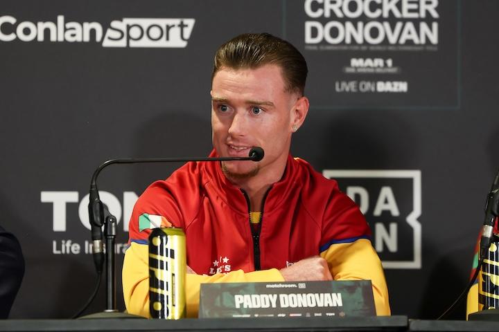 Paddy Donovan Photo Mark Robinson Matchroom Boxing