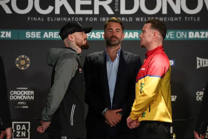 Paddy Donovan Lewis Crocker1 Photo Mark Robinson Matchroom Boxing