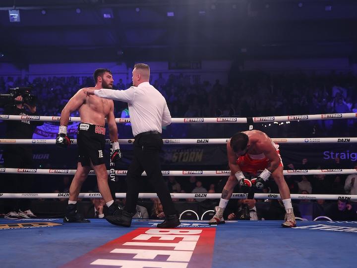 Pat Brown Photo Mark Robinson Matchroom Boxing