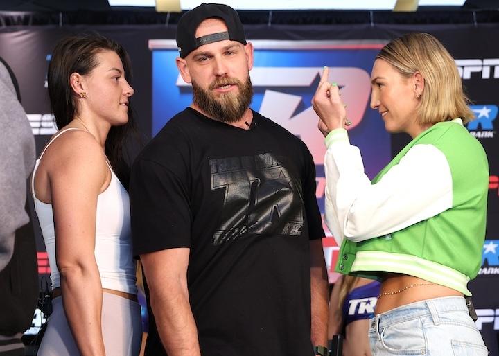 Sandy Ryan Vs Mikaela Mayer Faceoff