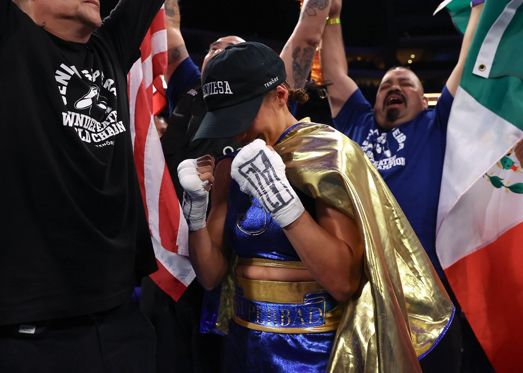 Seniesa Estrada Celebrates Min