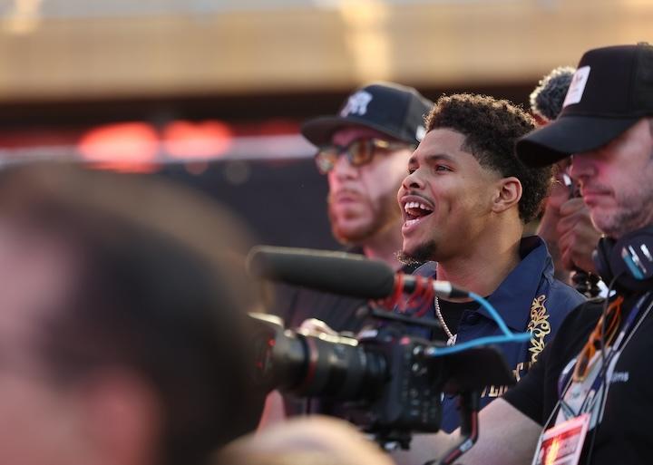 Shakur Stevenson tells Floyd Schofield to go through Abdullah Mason to get to him
