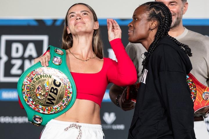 Skye Nicolson Tiara Brown Photo: Matchroom Boxing