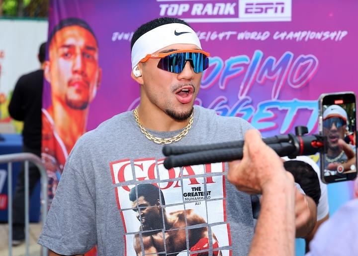 Teofimo Lopez Arrives