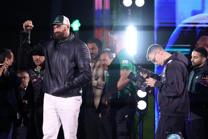 Tyson Fury photo Mark Robinson Matchroom Boxing