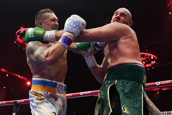 Usyk Fury Punch