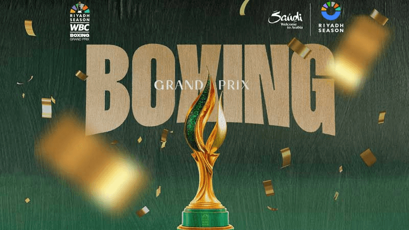 Photo of WBC Grand Prix logo and trophy