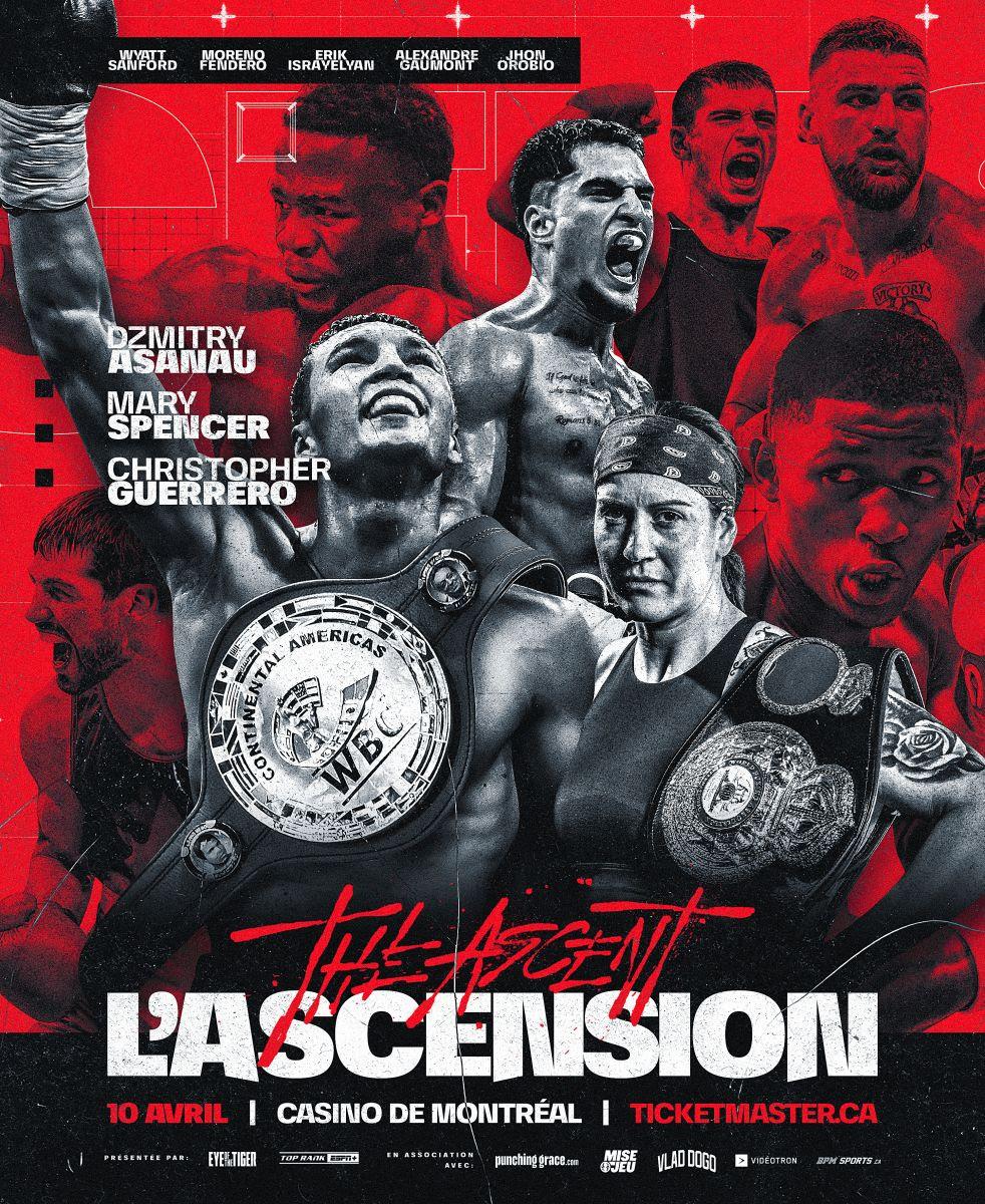 asanau patera april 10 2025 fight poster