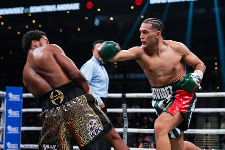 Benavidez Andrade Fight Hafey