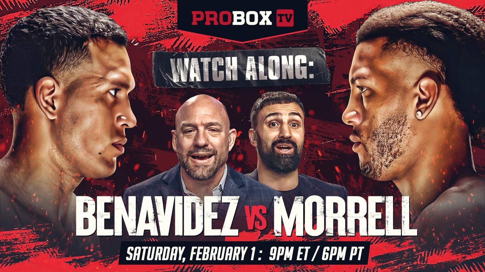 Benavidez-Morrell watch along