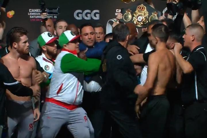 Canelo Ggg Weighin