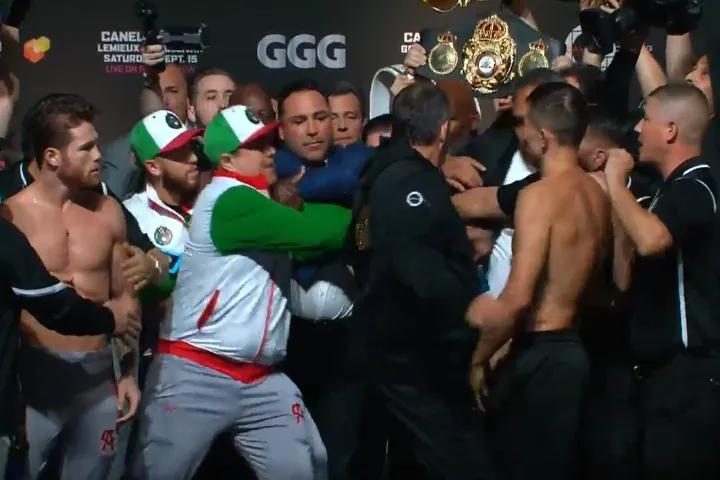 Canelo Ggg Weighin