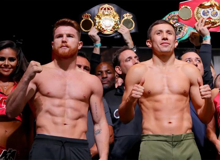 Canelo Golovkin Weights