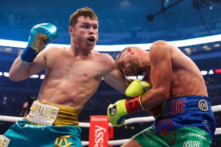 Canelo Saunders Fight