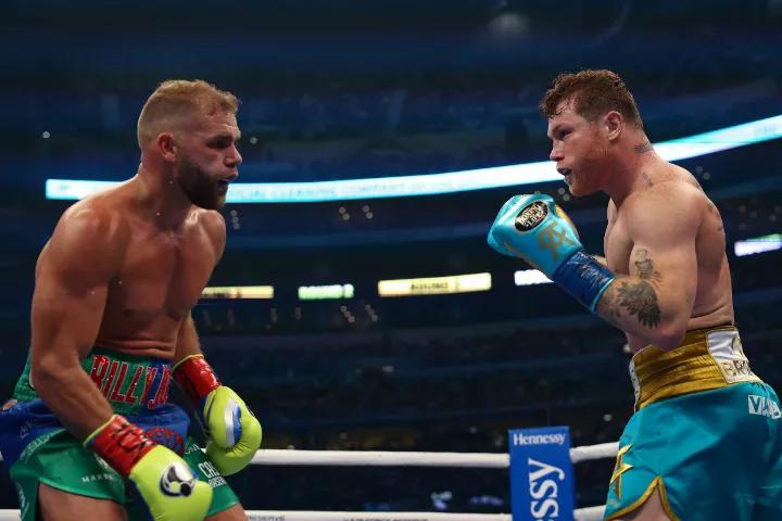 Canelo Saunders Fight