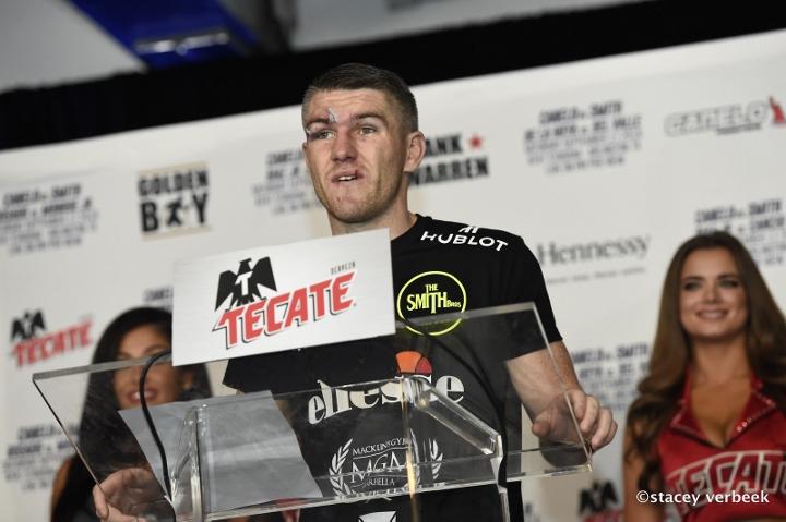 Canelo Smith Post Presser