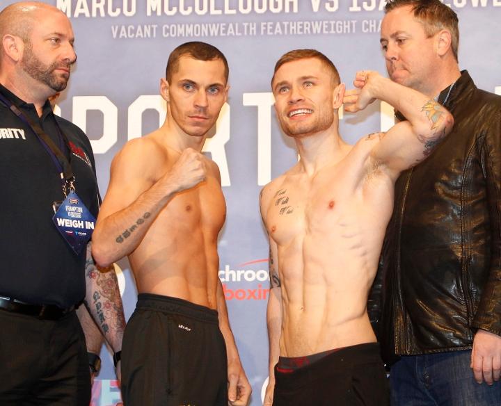 Frampton Quigg Weigh In