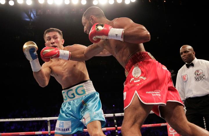Golovkin Brook Fight