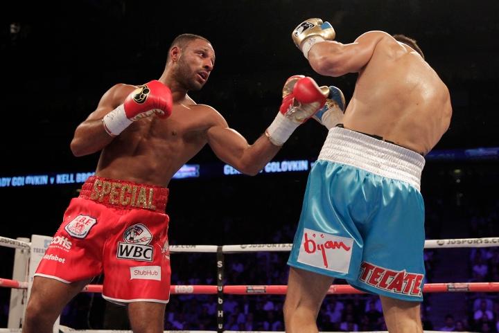Golovkin Brook Fight