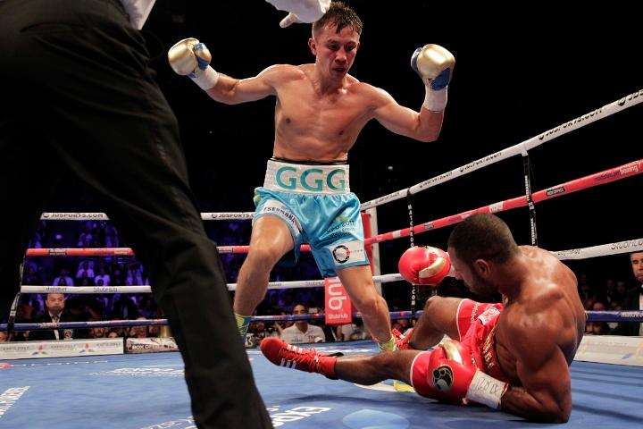 Golovkin Brook Fight