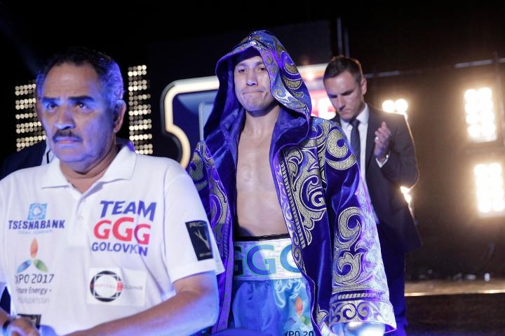 Golovkin Brook Fight