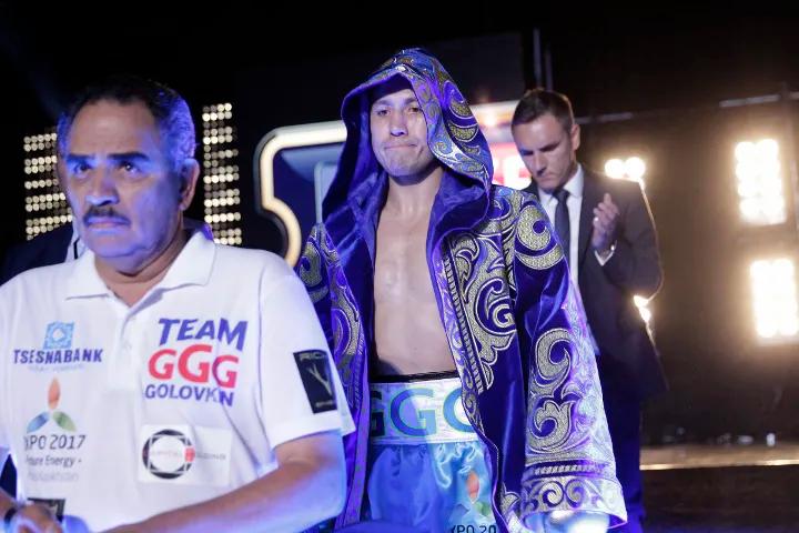 Golovkin Brook Fight