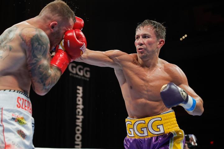 Golovkin Szeremeta Fight