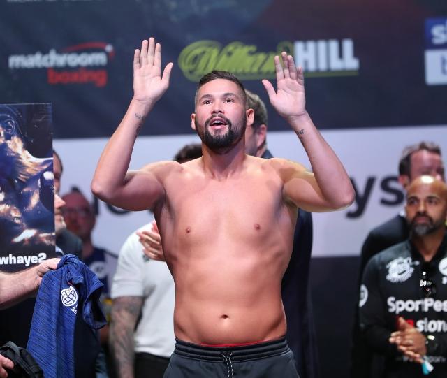 Haye Bellew Weights
