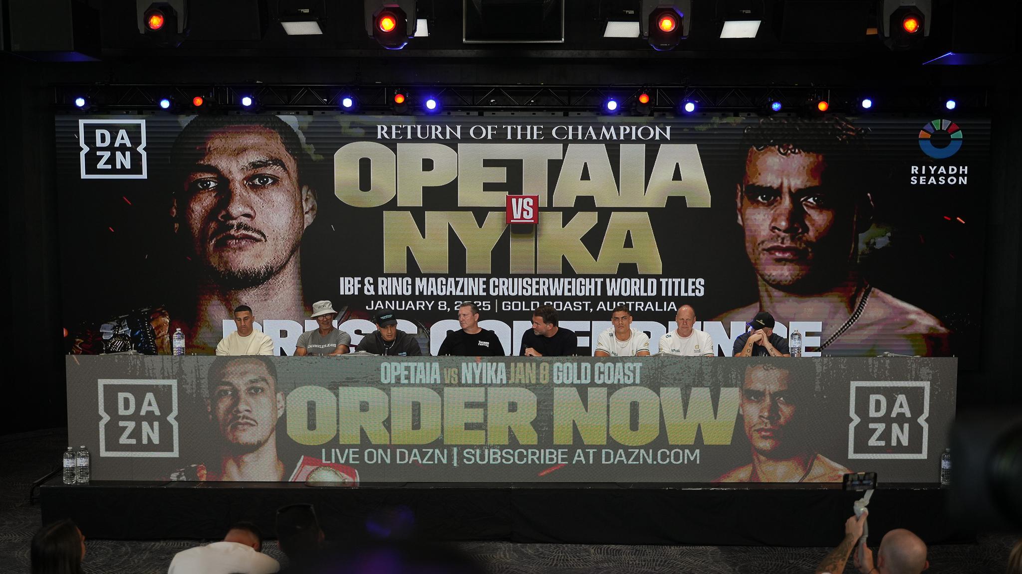 The Jai Opetaia-David Nyika press conference
