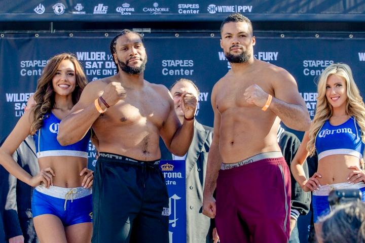 Joe Joyce Hanks Weights