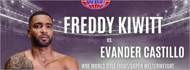 Freddy Kiwitt-Evander Castillo fight poster