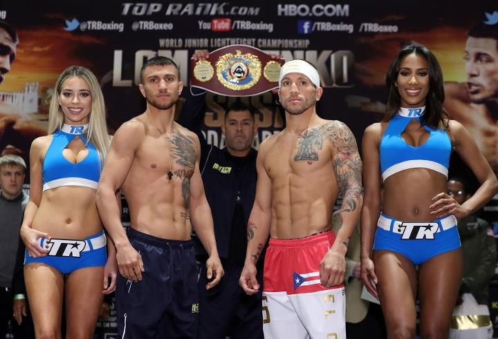 Lomachenko Sosa Weights
