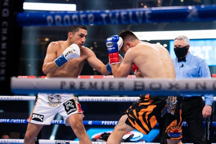 Lopez Santana Fight Haney