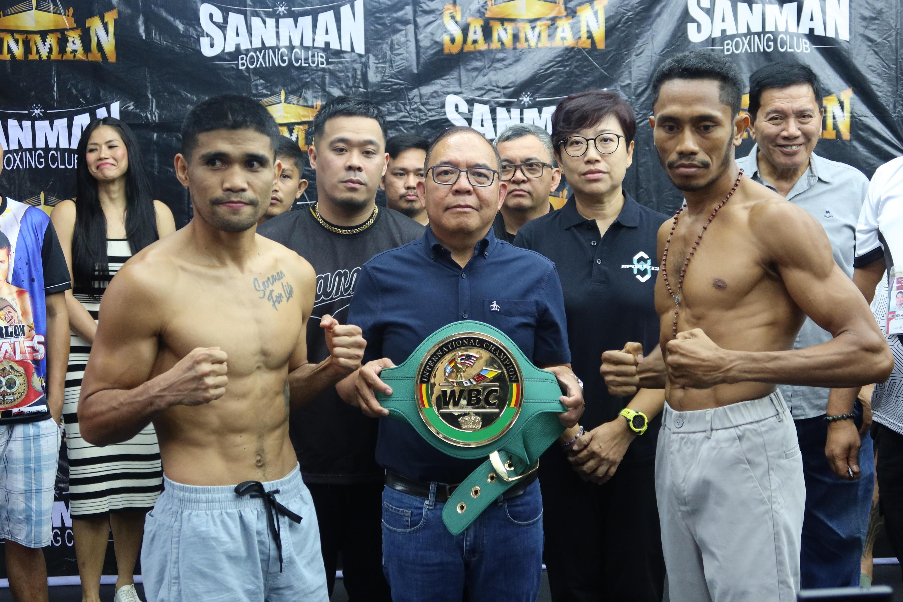Marlon Tapales Jon Jon Jet weigh-in 4.26.25