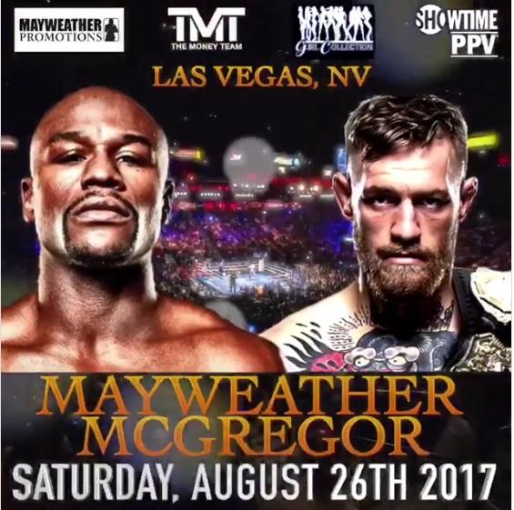 Mayweather Mcgregor Poster