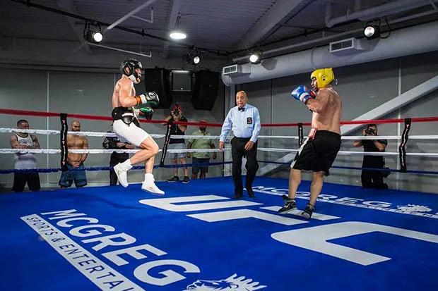 Mcgregor Malignaggi Sparring