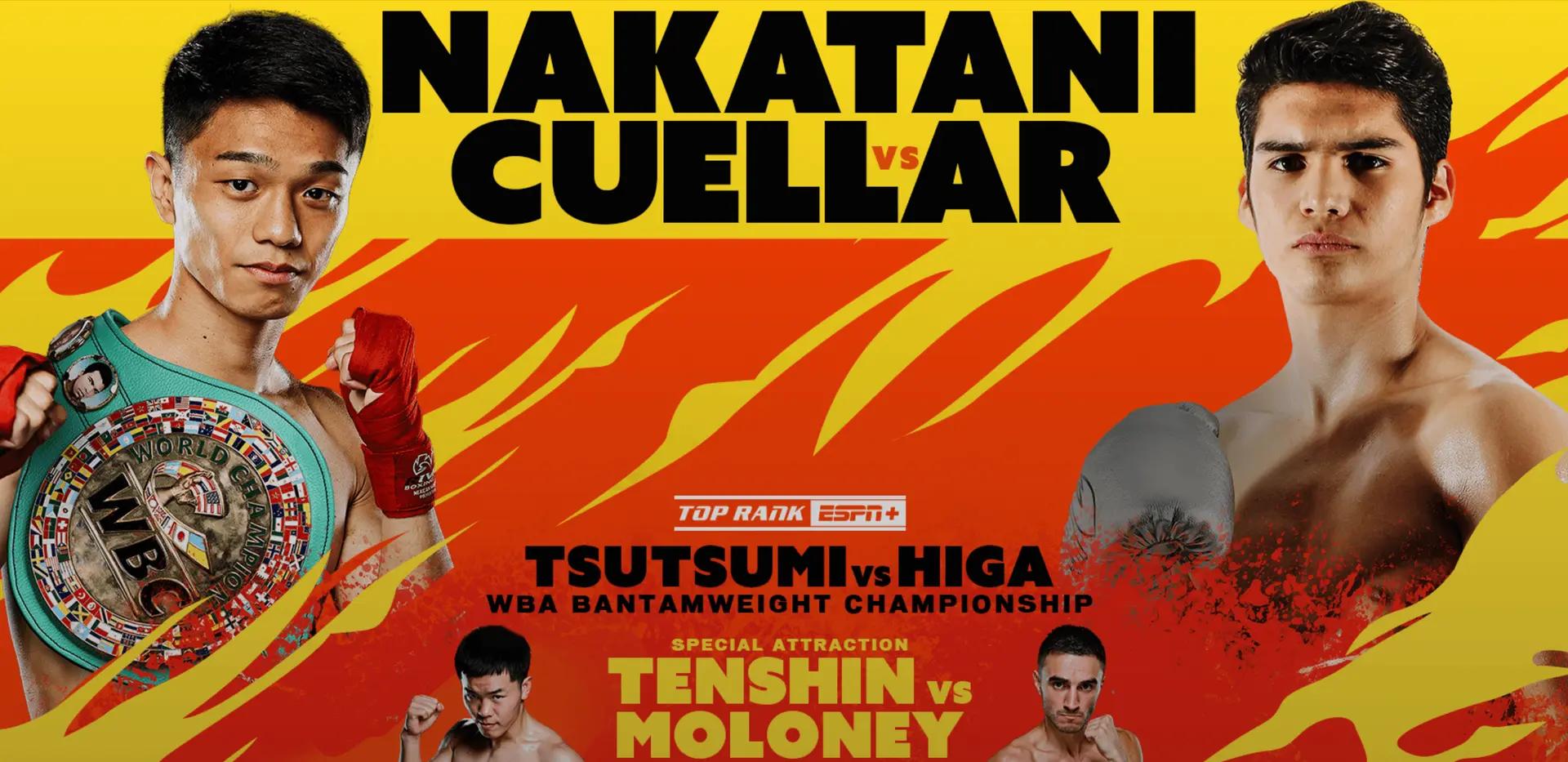 Junto Nakatani vs. David Cuellar