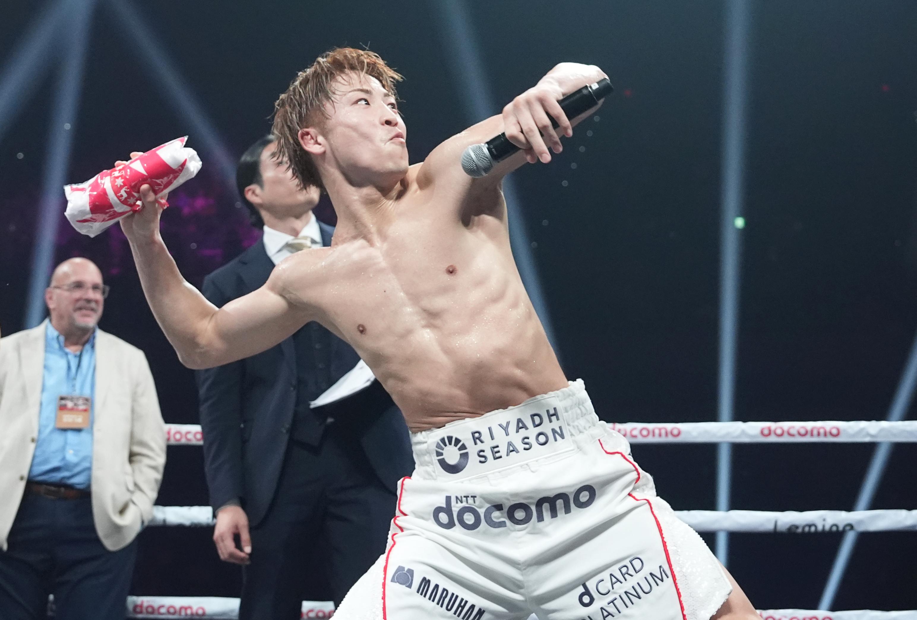 naoya inoue throw tshirt