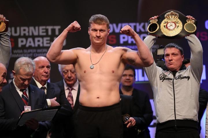 Povetkin Price Weights