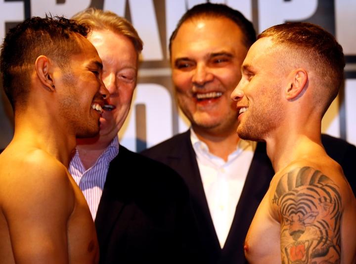 Frampton Donaire Weights