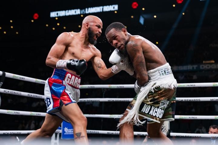 Roach Garcia Fight Hafey